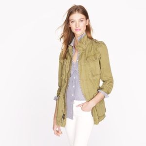 J. Crew Boyfriend Fatigue Military Jacket